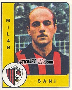 Sticker Dino Sani - Calciatori 1961-1962 - Panini