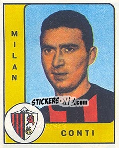 Sticker Oliviero Conti - Calciatori 1961-1962 - Panini