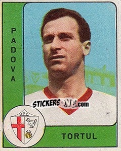 Sticker Mario Tortul - Calciatori 1961-1962 n. 164 - Panini