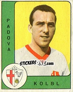 Sticker Rudolf Kolbl - Calciatori 1961-1962 - Panini