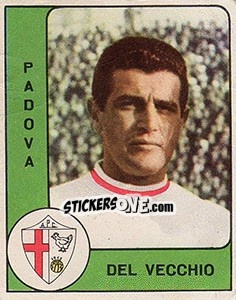 Cromo Emanuele Del Vecchio - Calciatori 1961-1962 - Panini