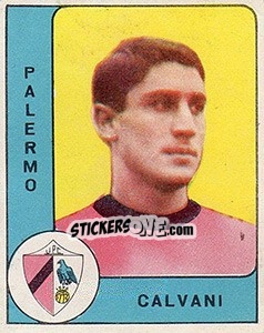 Sticker Vittorio Calvani - Calciatori 1961-1962 - Panini