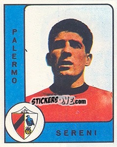 Sticker Giorgio Sereni - Calciatori 1961-1962 - Panini