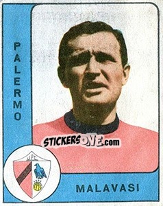 Cromo Alberto Malavasi - Calciatori 1961-1962 - Panini