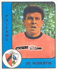Sticker Luigi De Robertis - Calciatori 1961-1962 - Panini