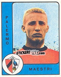 Sticker Santino Maestri - Calciatori 1961-1962 - Panini