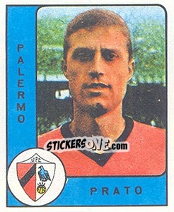 Sticker Giancarlo Prato - Calciatori 1961-1962 n. 182 - Panini