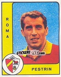 Sticker Paolo Pestrin - Calciatori 1961-1962 - Panini