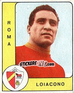 Sticker Francisco Loiacono - Calciatori 1961-1962 n. 192 - Panini