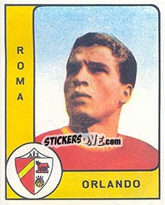 Sticker Alberto Orlando - Calciatori 1961-1962 - Panini