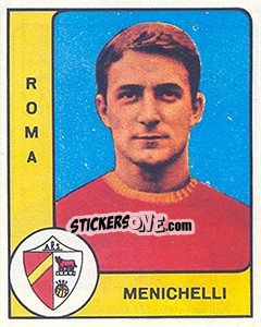Sticker Giampaolo Menichelli - Calciatori 1961-1962 n. 196 - Panini