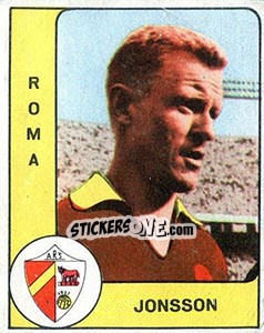 Sticker Torbjorn Jonsson - Calciatori 1961-1962 - Panini