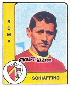 Figurina Juan Alberto Schiaffino - Calciatori 1961-1962 - Panini