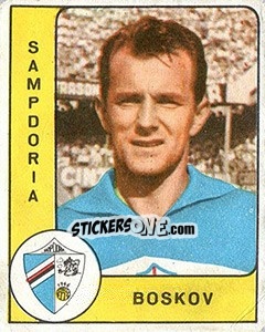 Figurina Vujadin Boskov - Calciatori 1961-1962 - Panini