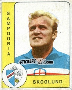 Figurina Lennart Skoglund - Calciatori 1961-1962 n. 208 - Panini