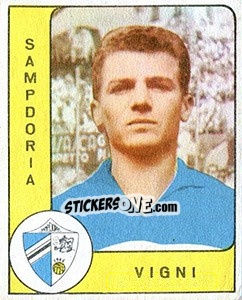 Cromo Remo Vigni - Calciatori 1961-1962 - Panini