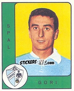 Sticker Pietro Gori - Calciatori 1961-1962 - Panini