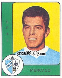 Cromo Silvano Mencacci - Calciatori 1961-1962 - Panini