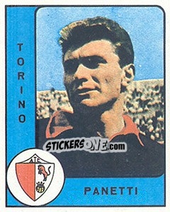 Sticker Luciano Panetti - Calciatori 1961-1962 n. 232 - Panini