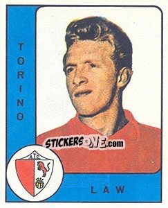 Figurina Denis Law - Calciatori 1961-1962 - Panini