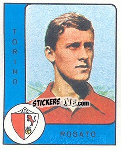 Sticker Roberto Rosato - Calciatori 1961-1962 n. 242 - Panini