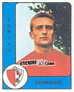 Cromo Antonio Gerbaudo - Calciatori 1961-1962 - Panini