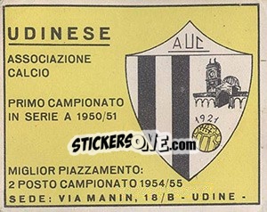 Sticker Stemma - Calciatori 1961-1962 n. 244 - Panini
