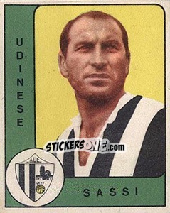 Figurina Renzo Sassi - Calciatori 1961-1962 - Panini