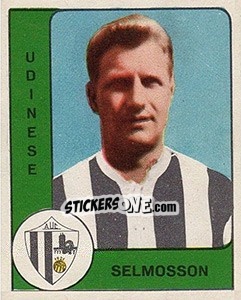 Figurina Arne Selmosson - Calciatori 1961-1962 - Panini