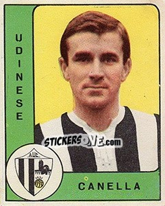 Sticker Francesco Canella - Calciatori 1961-1962 - Panini