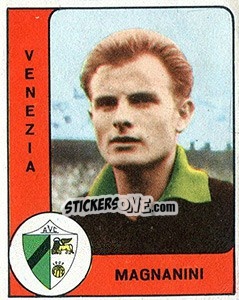 Sticker Enzo Magnanini - Calciatori 1961-1962 n. 262 - Panini