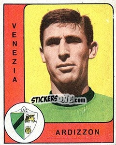 Sticker Mario Ardizzon - Calciatori 1961-1962 n. 263 - Panini