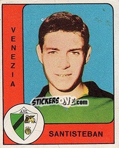 Figurina Juan Santisteban - Calciatori 1961-1962 - Panini