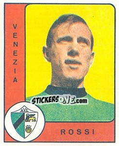 Figurina Gianni Rossi - Calciatori 1961-1962 - Panini