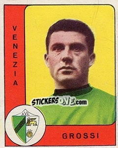 Sticker Gianni Grossi - Calciatori 1961-1962 - Panini