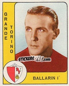 Figurina Ballarin I - Calciatori 1961-1962 - Panini