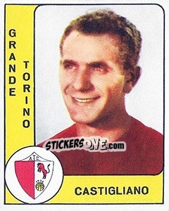 Figurina Castigliano - Calciatori 1961-1962 - Panini