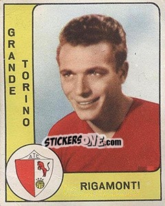 Sticker Rigamonti - Calciatori 1961-1962 - Panini