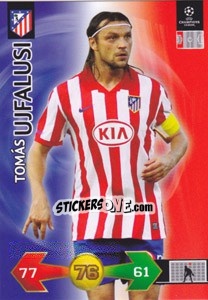 Sticker Tomás Ujfalusi - UEFA Champions League 2009-2010. Super Strikes Update - Panini