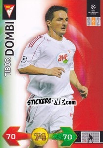 Sticker Tibor Dombi - UEFA Champions League 2009-2010. Super Strikes Update n. 399 - Panini