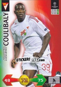 Sticker Adamo Coulibaly - UEFA Champions League 2009-2010. Super Strikes Update n. 400 - Panini