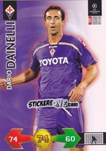 Sticker Dario Dainelli - UEFA Champions League 2009-2010. Super Strikes Update n. 407 - Panini