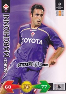 Sticker Marco Marchionni - UEFA Champions League 2009-2010. Super Strikes Update - Panini