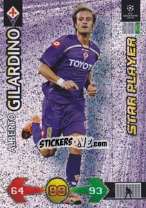 Sticker Alberto Gilardino - UEFA Champions League 2009-2010. Super Strikes Update n. 415 - Panini
