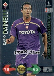 Sticker Dario Dainelli - UEFA Champions League 2009-2010. Super Strikes Update n. 417 - Panini
