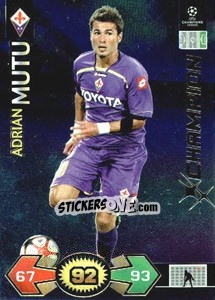 Sticker Adrian Mutu - UEFA Champions League 2009-2010. Super Strikes Update - Panini