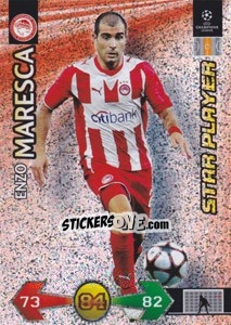 Sticker Enzo Maresca - UEFA Champions League 2009-2010. Super Strikes Update n. 433 - Panini