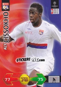 Sticker Aly Cissokho - UEFA Champions League 2009-2010. Super Strikes Update n. 439 - Panini