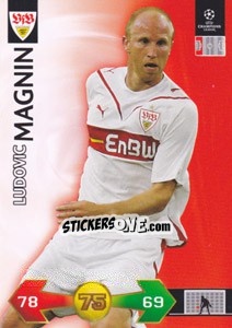 Sticker Ludovic Magnin - UEFA Champions League 2009-2010. Super Strikes Update - Panini