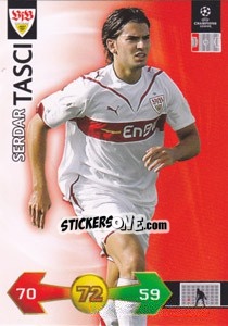 Sticker Serdar Tasci - UEFA Champions League 2009-2010. Super Strikes Update - Panini